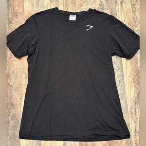 Gymshark short sleeve t shirt - Black - Large